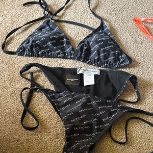 NWT BB bale bikini two piece logo